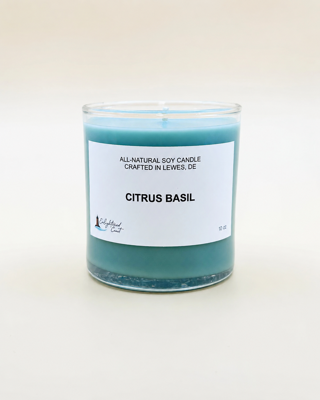 Citrus Basil 10 oz Candle