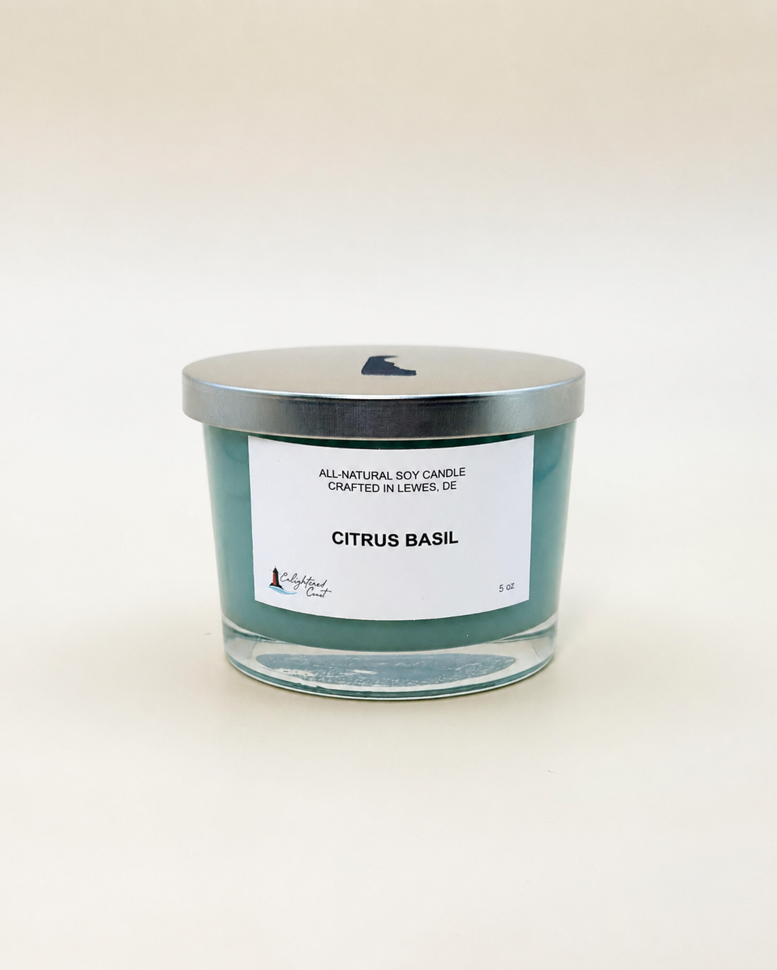 Citrus Basil 5 oz Candle