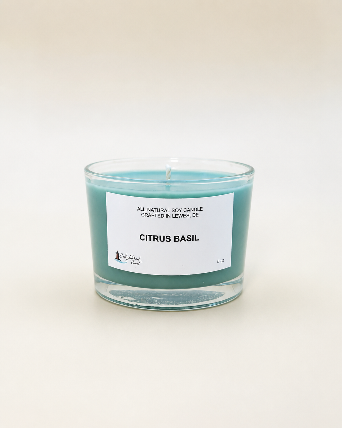 Citrus Basil 5 oz Candle