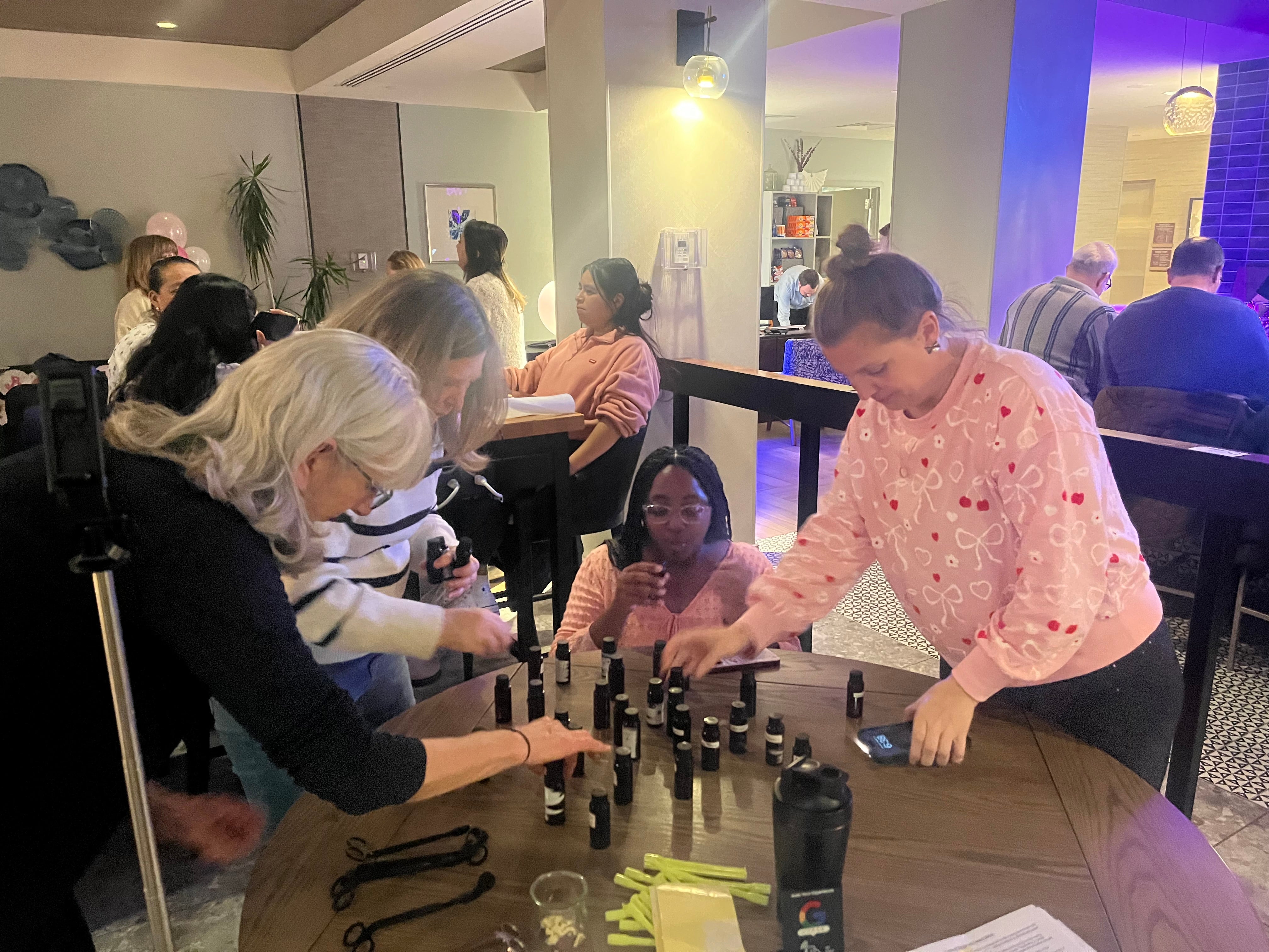 Candles & Cocktails Soy Candle Making Workshop at Coast Hotel in Rehoboth
